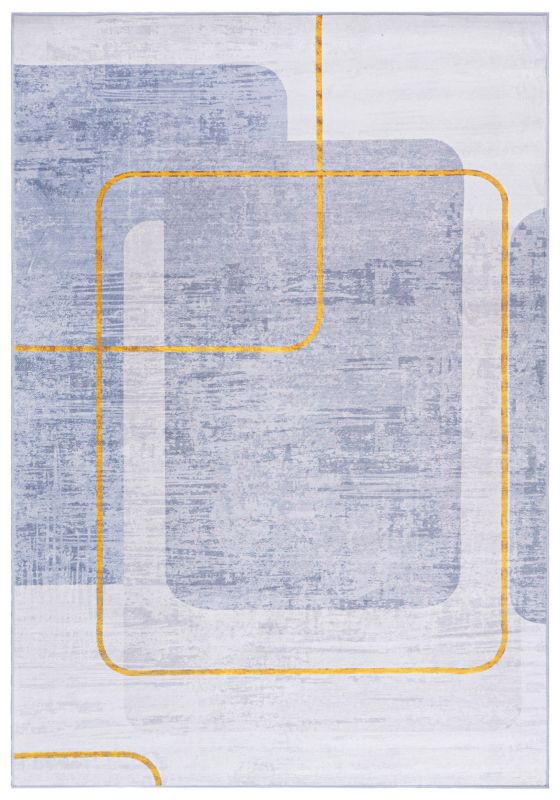 Dywan nowoczesny 160x230cm Flannel U21150 Mazovia - beżowy, kremowy, abstrakcyjny, glamour, na ogrzewanie podłogowe, 1szt.
