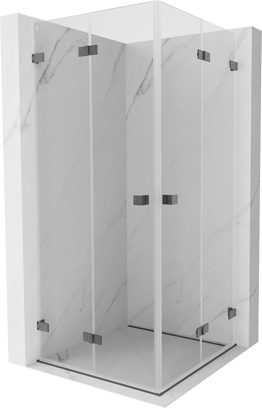 Kabina prysznicowa Mexen Lunar-F gun gray 80x80 cm 836-080L-080P-66-00 1 szt.