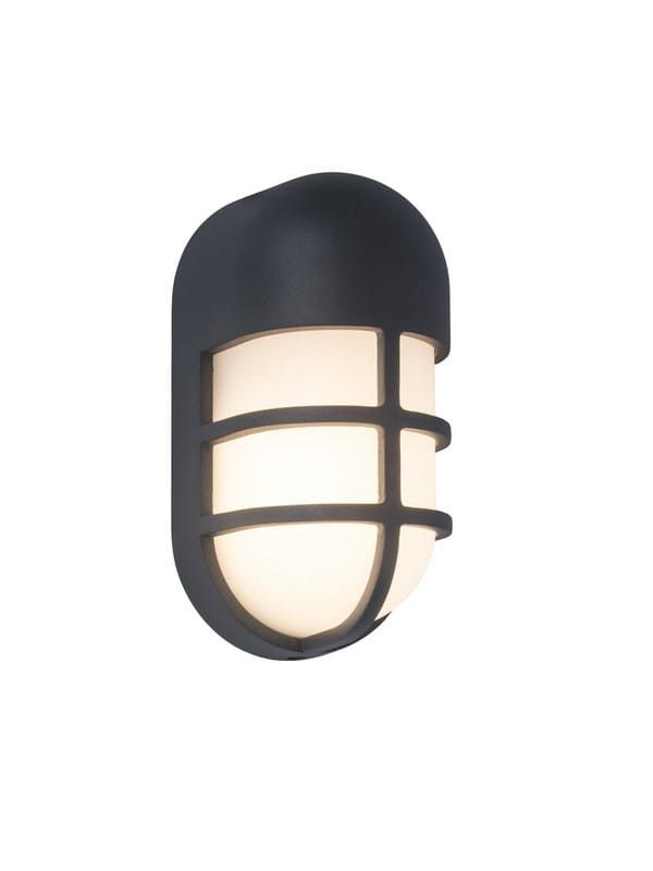 Kinkiet ścienny zewnętrzny Lutec Bullo antracytowo-biały LED 15W 3000K 700lm IP54 wym: 8,6 x 10,2 x 19,3 cm aluminium - 1 szt.