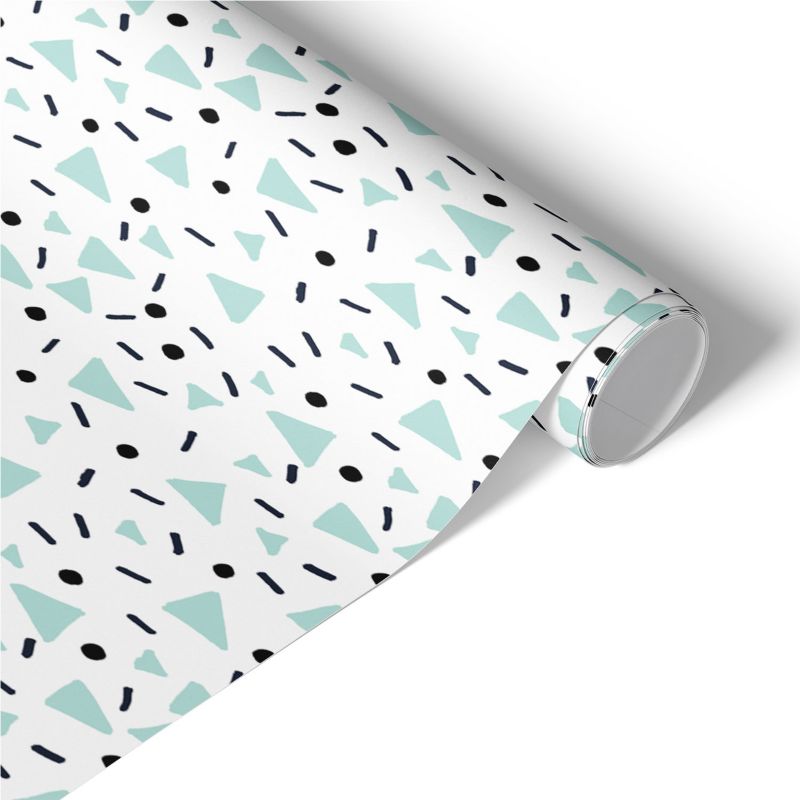 Samoprzylepna Okleina na Meble Tulup 75x150 cm Geometryczny wzór Renowacja Mebli DIY 1 rol.