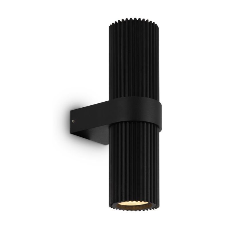Kinkiet ścienny Maytoni Dynamics czarny matowy-czarny góra-dół 2 x GU10 x 50W IP20 wym: 23 x 6 x 10,6 cm - 1 szt.