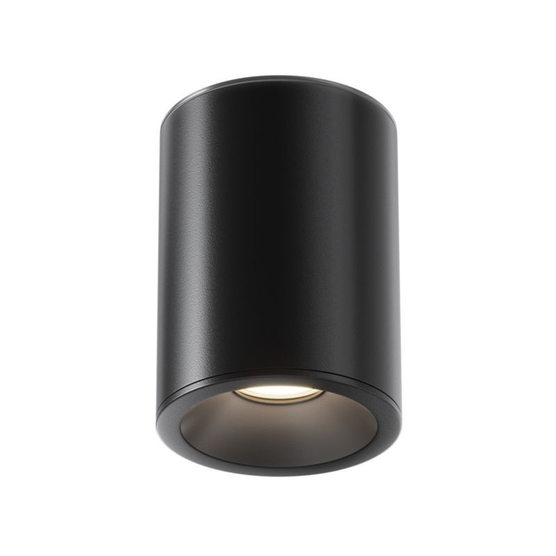 Oprawa sufitowa spot Maytoni Zoom czarny hermetyczny 1 x GU10 x 50W IP65 wym: 11,5 x 8,5 x 8,5 cm - 1 szt.