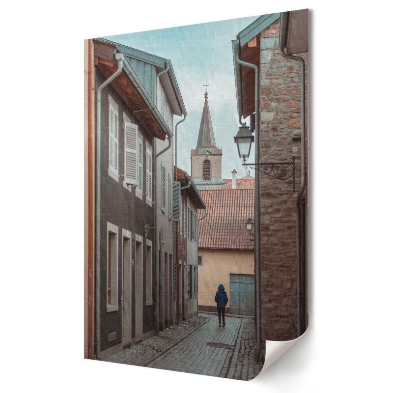 Plakat Wallfluent Format A1 Miejska scena Artysta Zeus 1 szt.