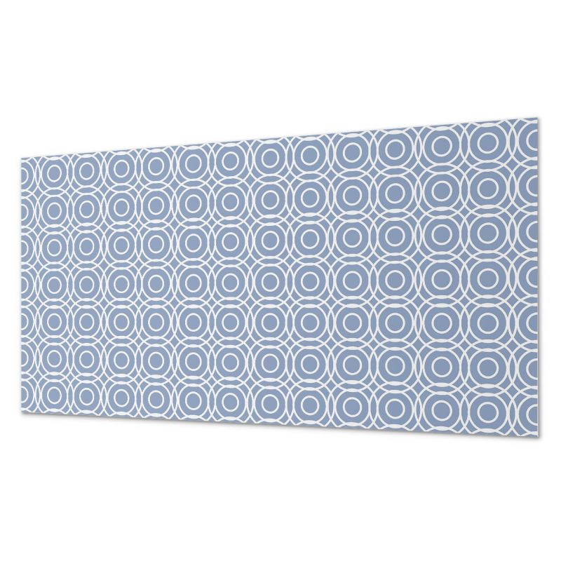 Ścienne Kafelki PCV ArtPrintCave 60x30 cm Geometryczny wzór okręgów 6 szt.