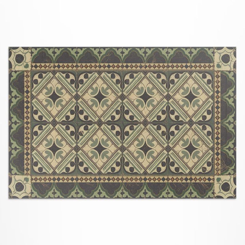 Dywan Winylowy Zewnętrzny Wallfluent 140x210 cm Klasyczne artystyczne kafle 1 szt.