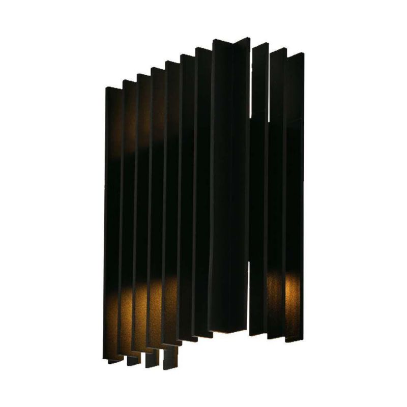 Kinkiet ścienny V-TAC Vt-1189 czarny góra-dół LED 6W 3000K 1250lm IP65 wym: 20 x 16 x 6,5 cm - 1 szt.