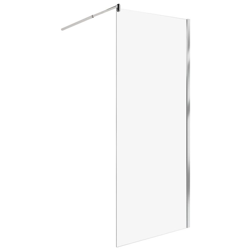Ścianka prysznicowa Ahaus 80 x 190 cm Srebrny 1 szt.