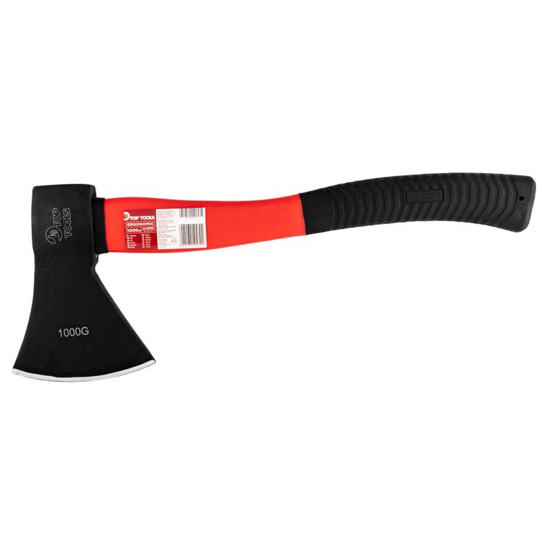 Siekiera Top Tools 1000 g, trzonek z włókna szklanego 1 szt