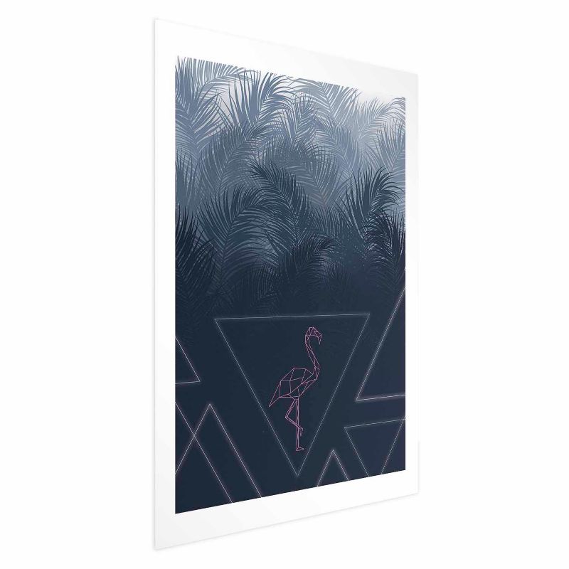 Plakat Artgeist Geometryczny ptak 40x60 cm bez ramy 1 szt