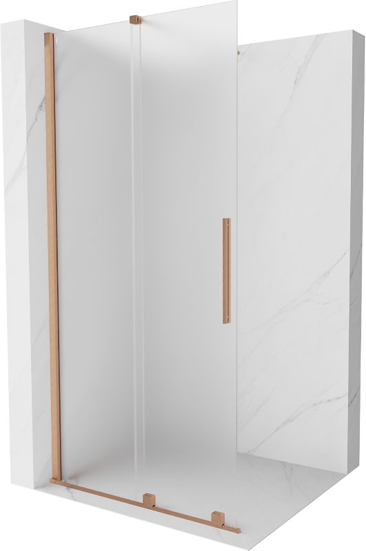Ścianka prysznicowa Mexen Velar szron miedź 100x200 cm 871-100-000-33-65 1 szt.