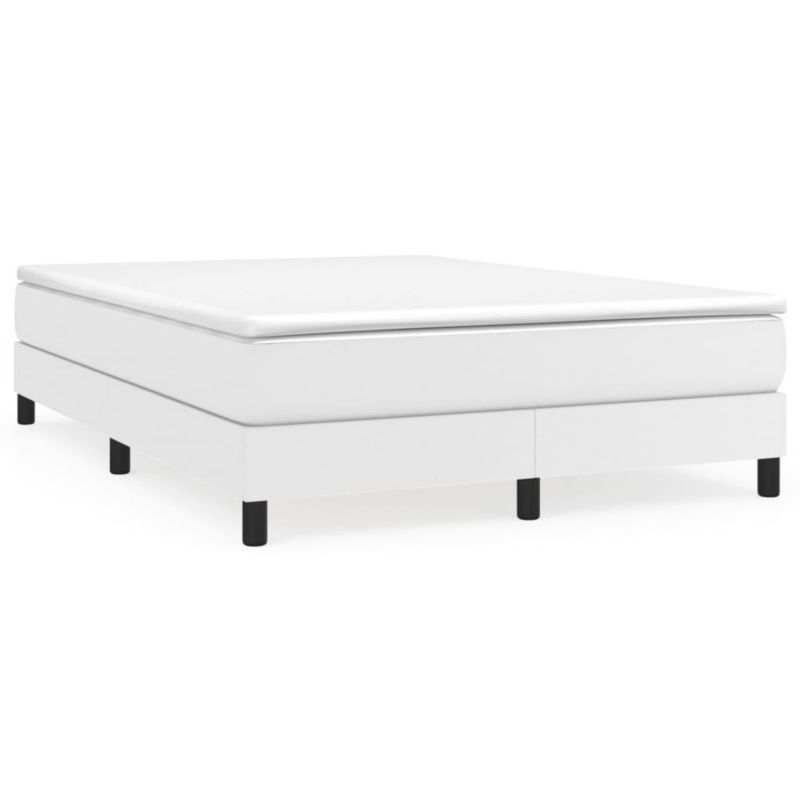 Łóżko kontynentalne WaszeMeble 140x190 cm białe WM-3144256 1 szt.