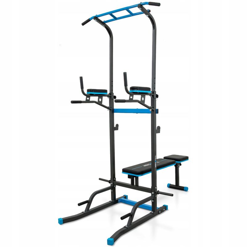 Poręcz treningowa z ławką THUNDER GRIP z drążkiem do podciągania 150 kg 1szt.