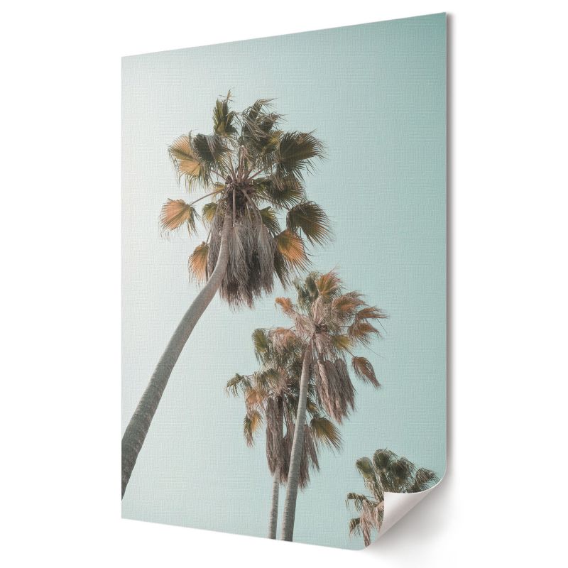 Plakat Wallfluent Format A4 Tropikalne palmy Kolektyw Soft Structure 1 szt.