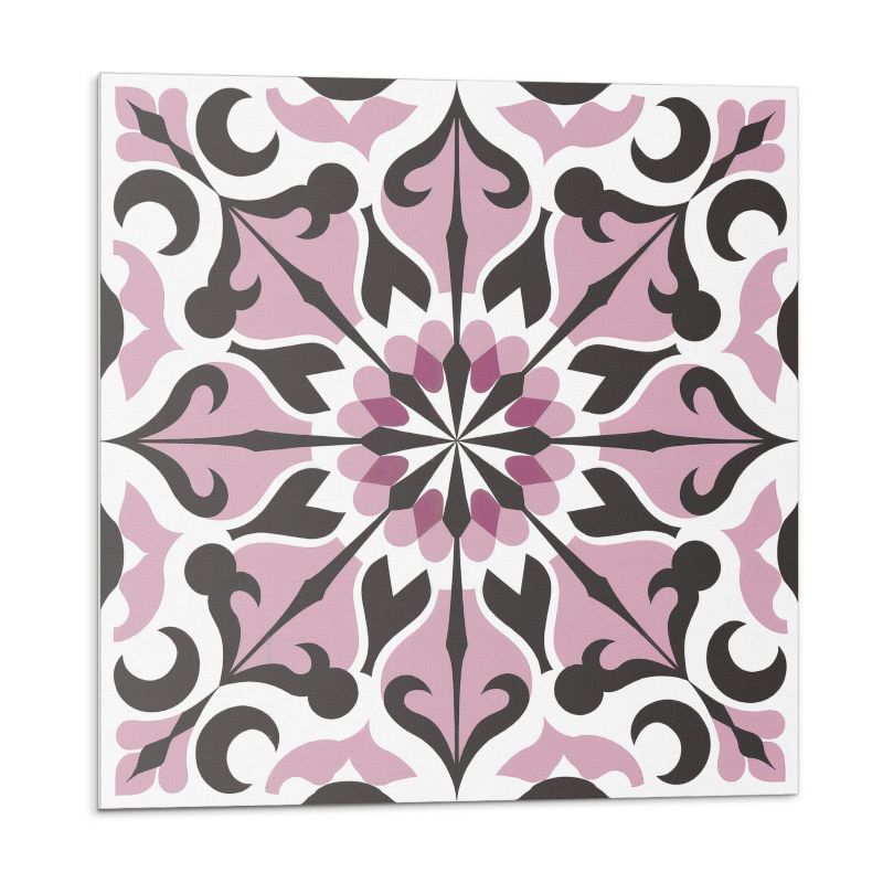 Kafelki samoprzylepne Wallfluent 30x30 cm Symetryczne motywy roślinne w harmonii 9 szt.