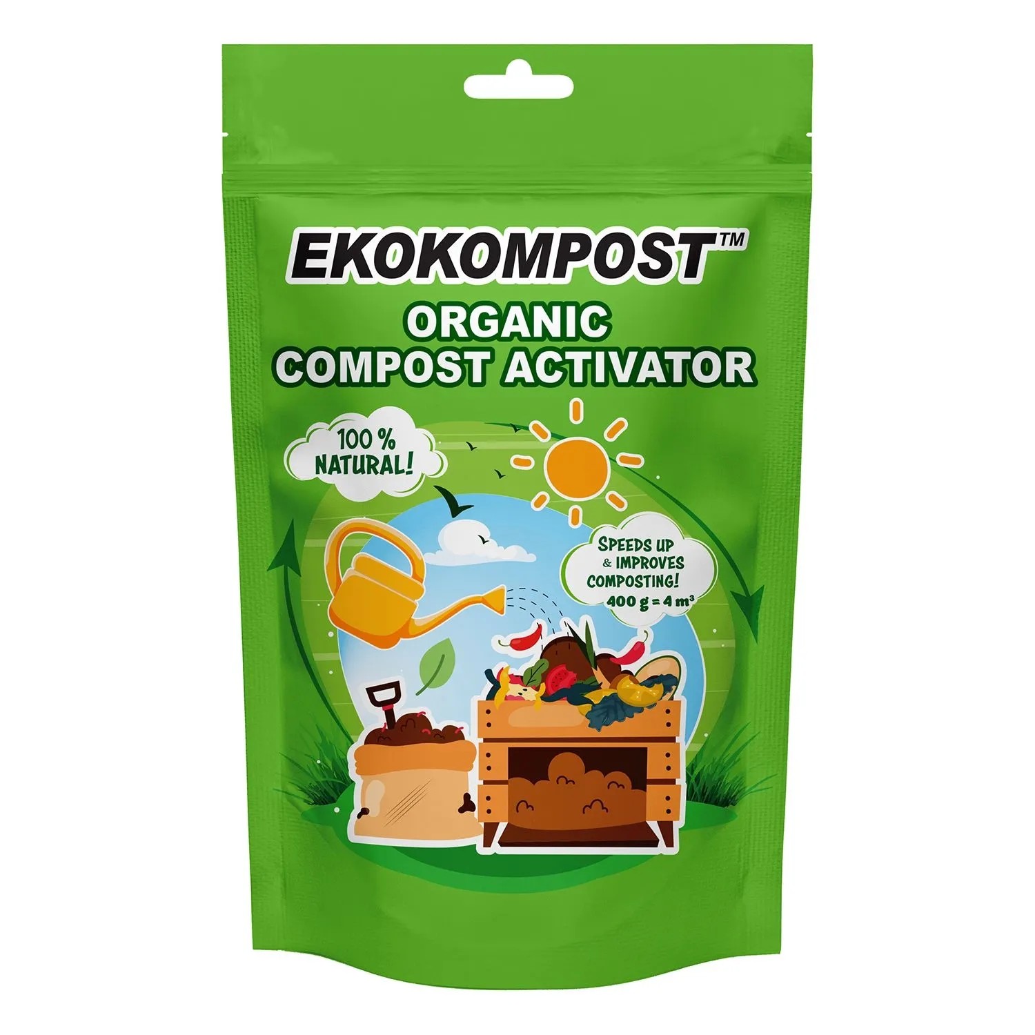 Preparat do aktywacji kompostu - 400 g