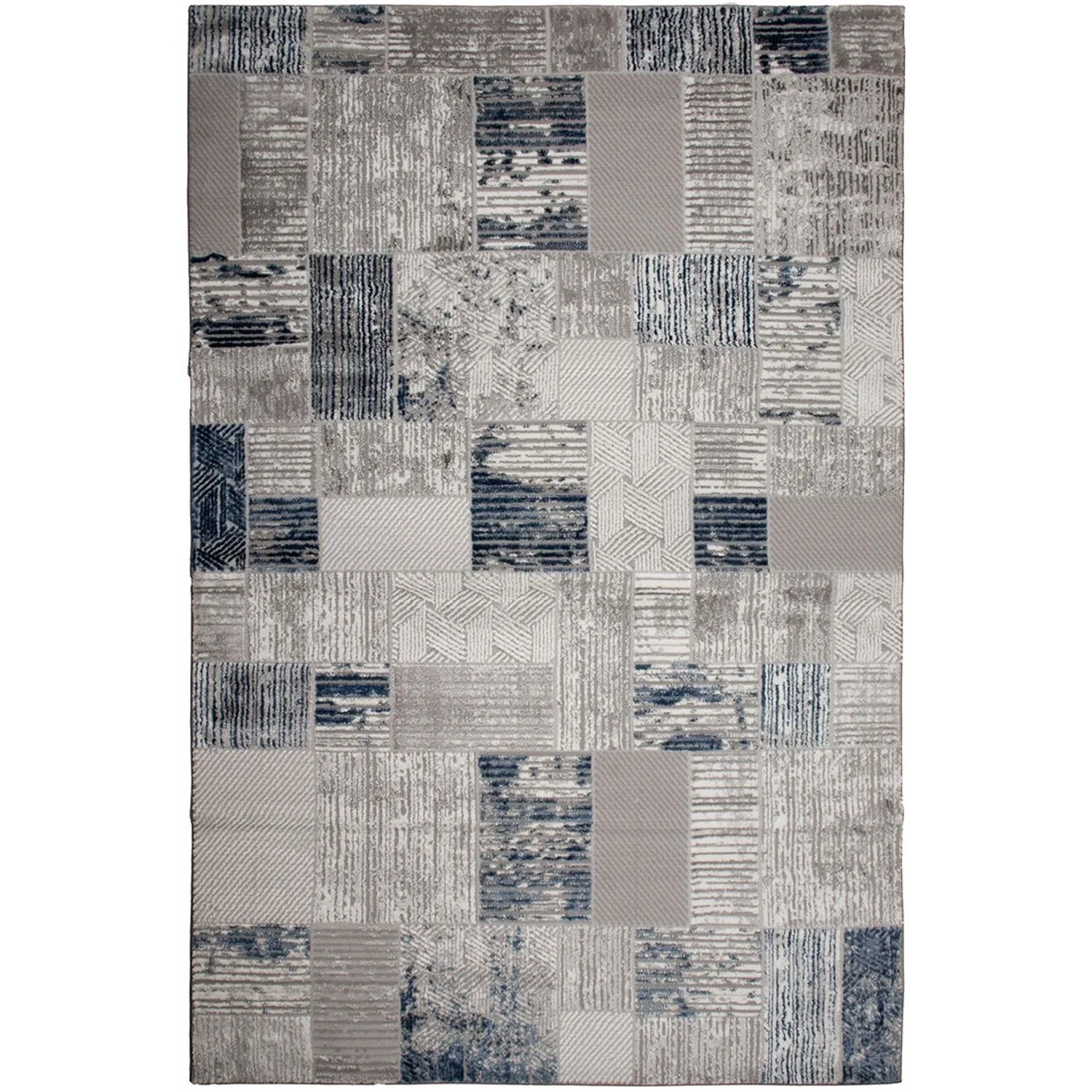 Marbex Dywan PREGO KOSTKA 80 x 150 cm niebieski