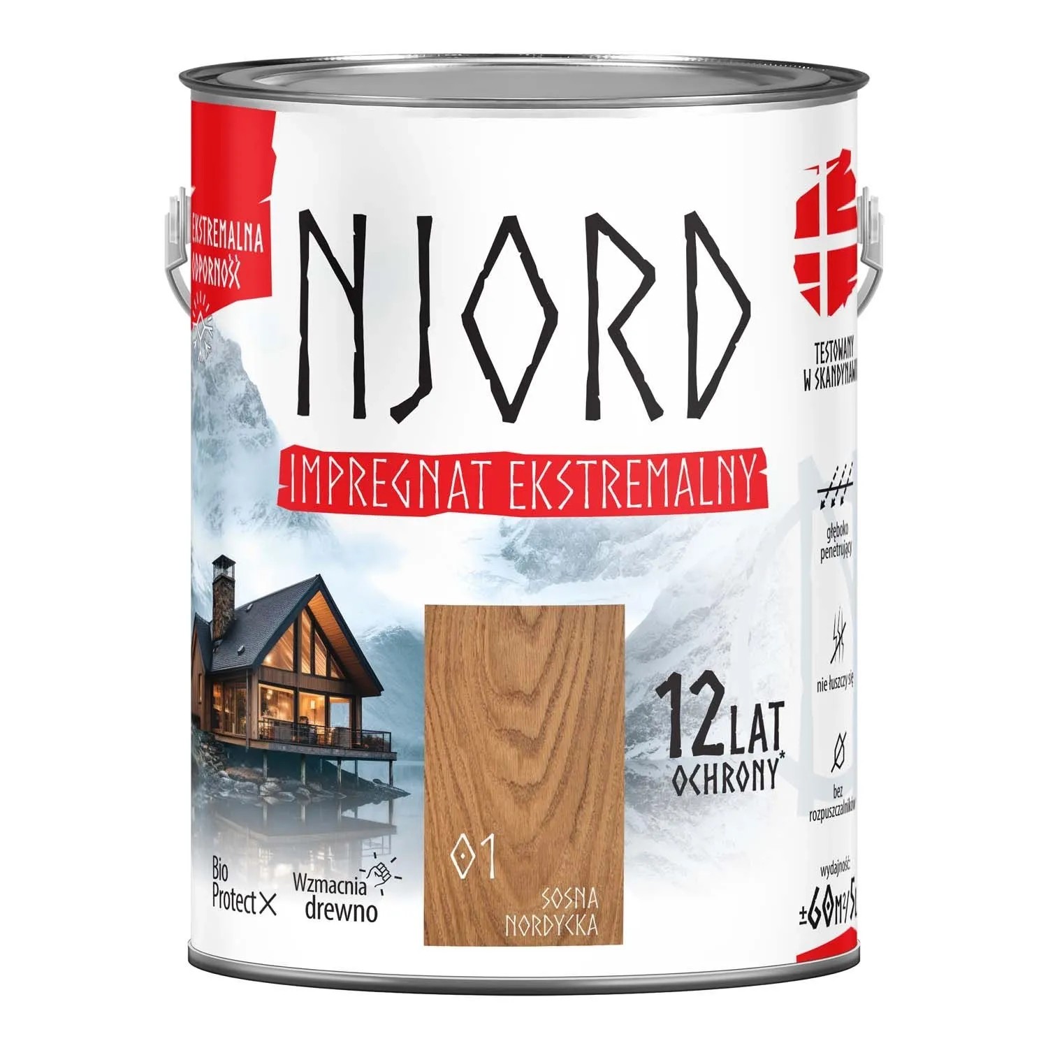 Impregnat Njord ekstremalny sosna nordycka 5l