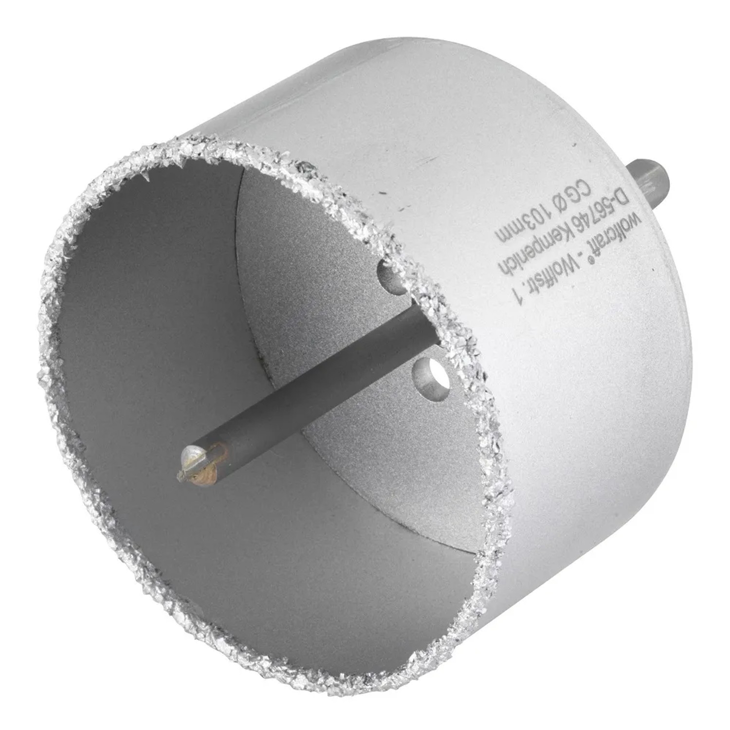 Wolfcraft Otwornica z nasypem z węglików spiekanych 103 mm