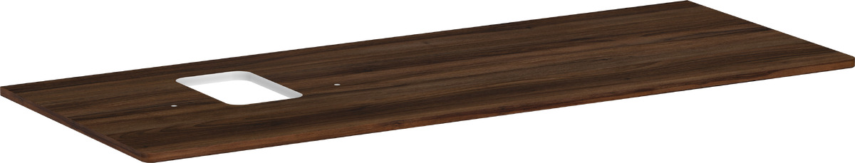 Hansgrohe Xelu Q blat naszafkowy 136x55 cm orzech 54123630