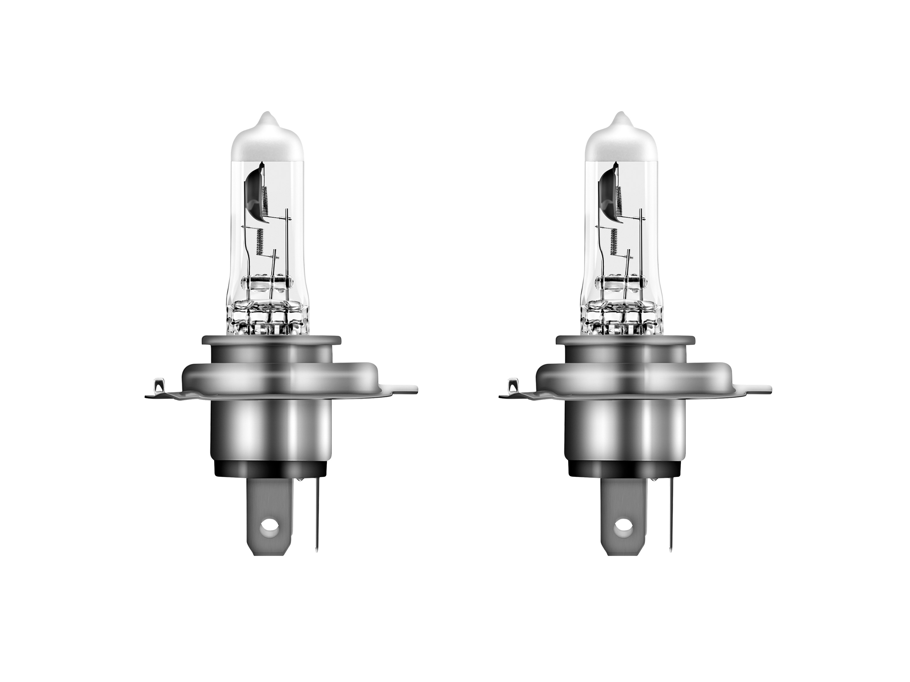 Osram Zestaw 2 żarówek halogenowych do reflektorów samochodowych H7 / H4 H4 +100%