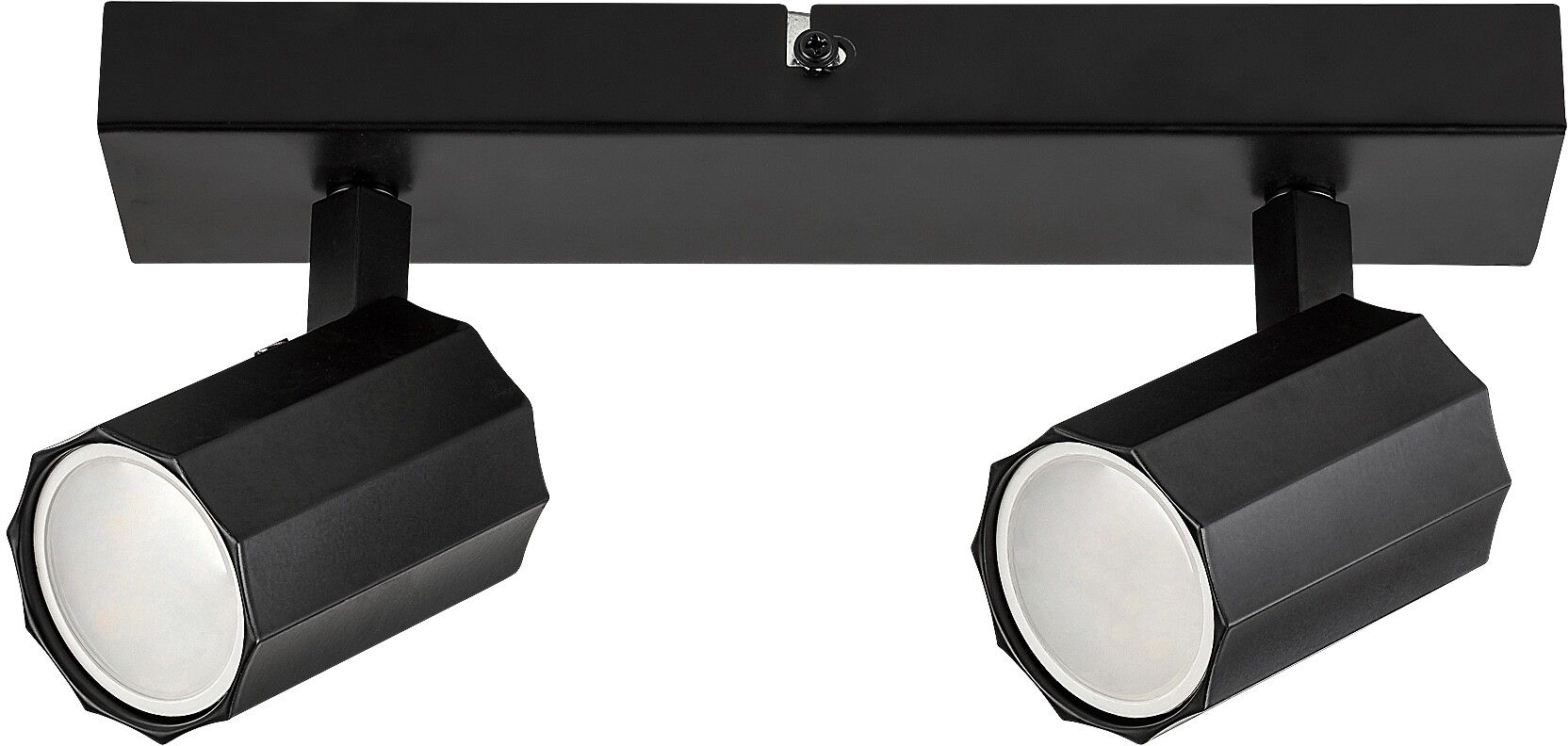 Darmowa Dostawa - Lampa podsufitowa 2x5 W czarna Rabalux Rogelio 73024