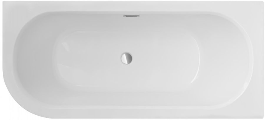 Darmowa Dostawa - Wanna narożna Slim 179.5x80 cm prawa biała Besco Avita Slim+ #WAV180NPP