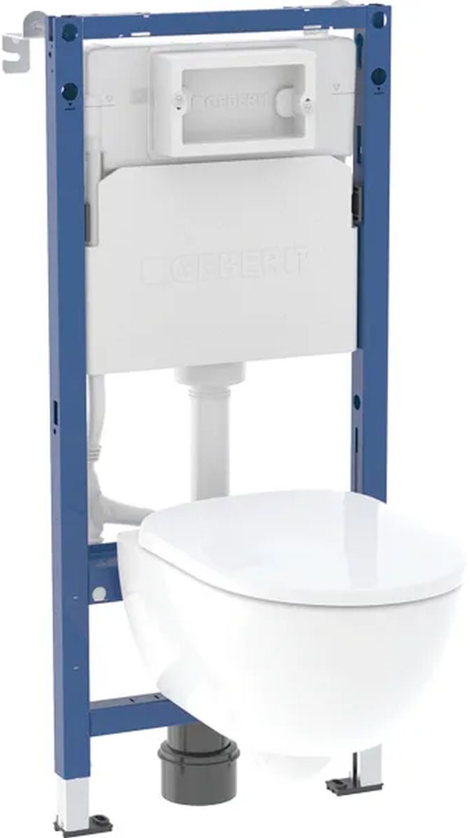 Darmowa Dostawa - Zestaw WC stelaż z miską i deską Geberit Duofix Basic 118347003