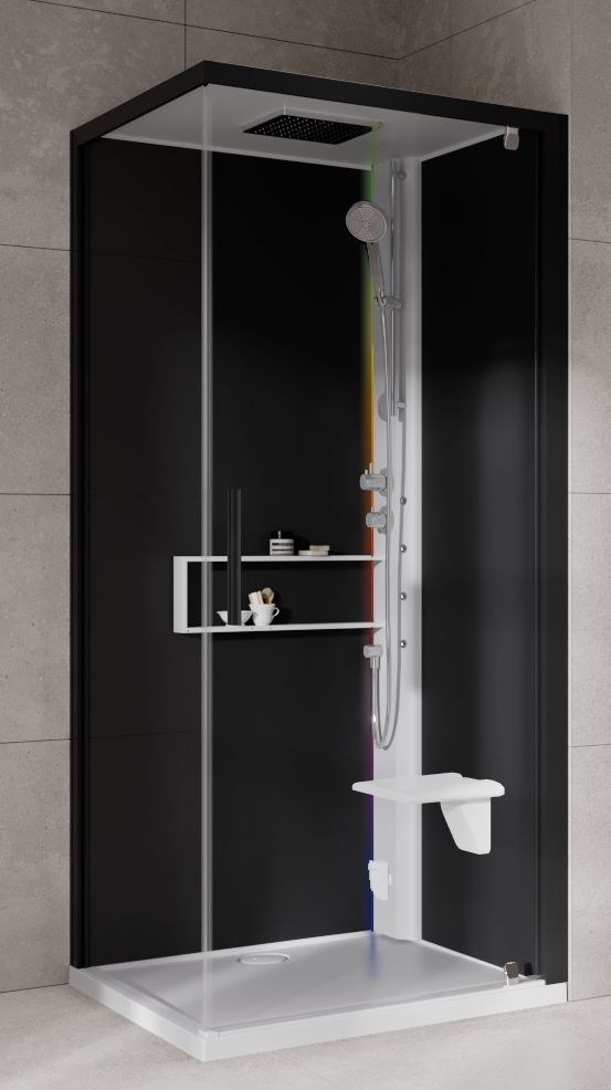 Darmowa Dostawa - Kabina z hydromasażem Novellini Glax G22GF99DT51UH