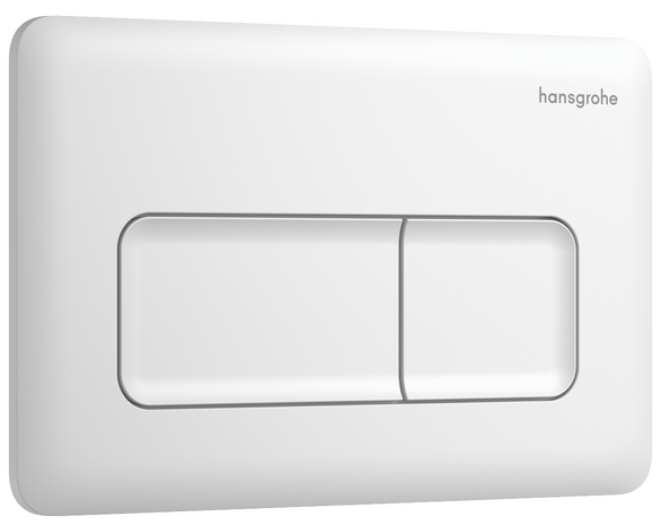 Darmowa Dostawa - Przycisk spłukujący do wc biały Hansgrohe iFrame Original Q 66001700