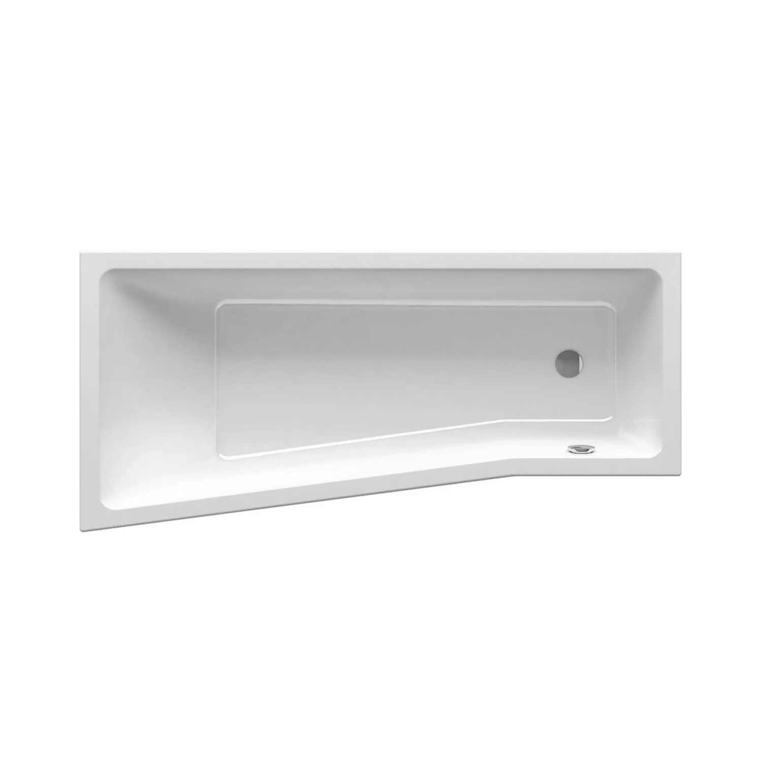 Ravak Wanna BeHappyII 150 asymetryczna akryl prawa 150x75