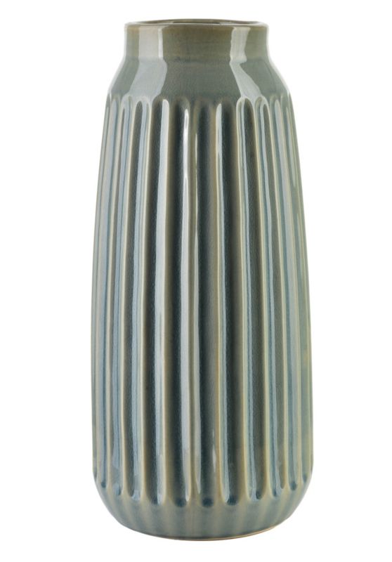 Wazon ceramika ARINA LIGHT 16x16x35,5 cm turkusowy 1 szt.