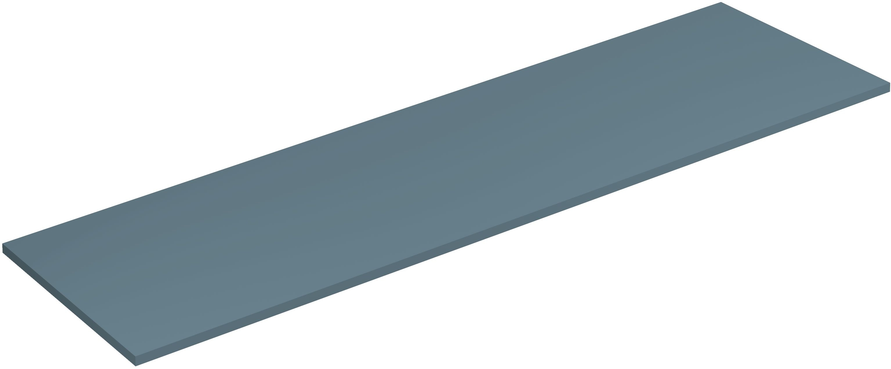 Kludi Icos blat naszafkowy 180x50 cm niebieski 50T180O3