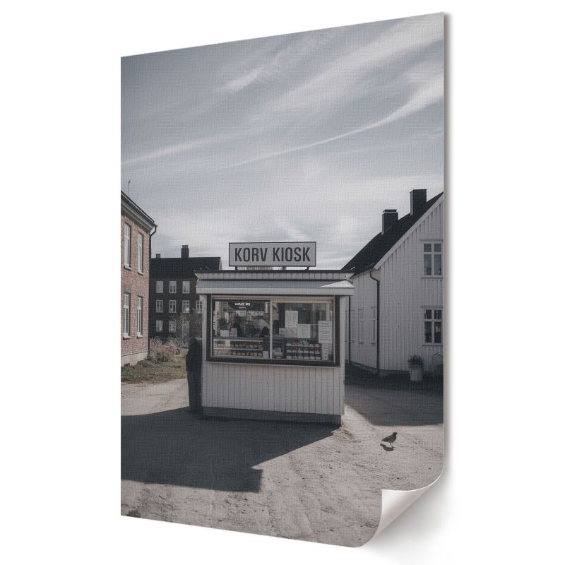 Plakat na ścianę Wallfluent Format A3 Spokojna scena Artysta Łukasz Kamiński 1 szt.