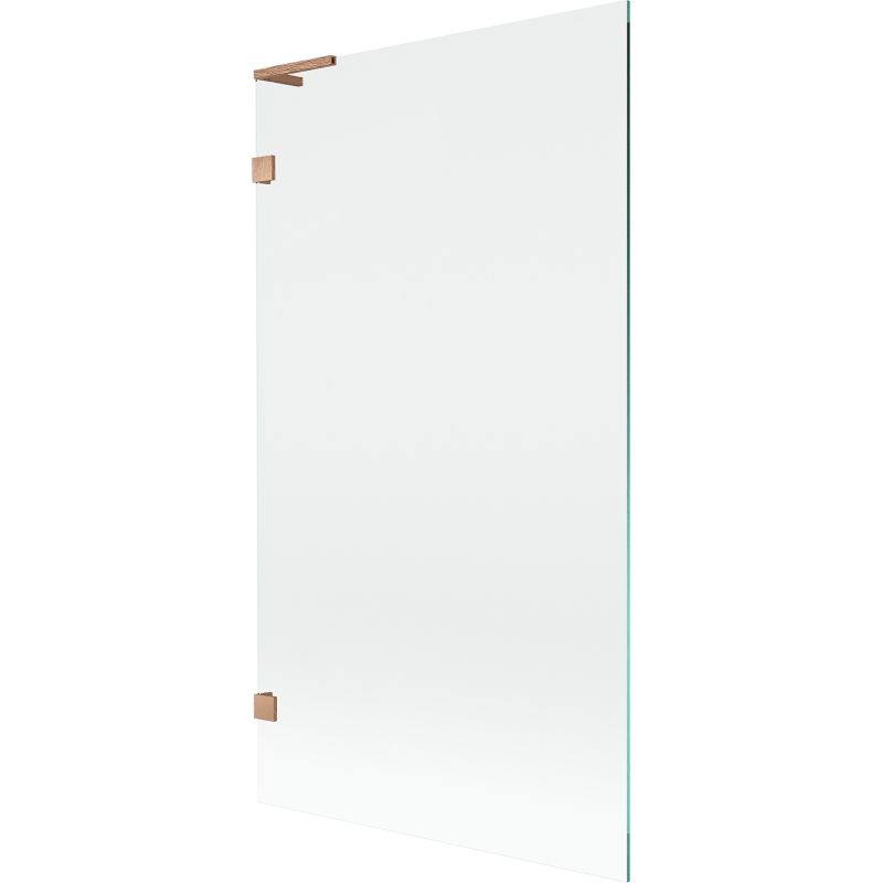 Parawan nawannowy Mexen Lunar L miedź szczotkowana 100 x 150 cm 1-skrzydłowy 1 szt