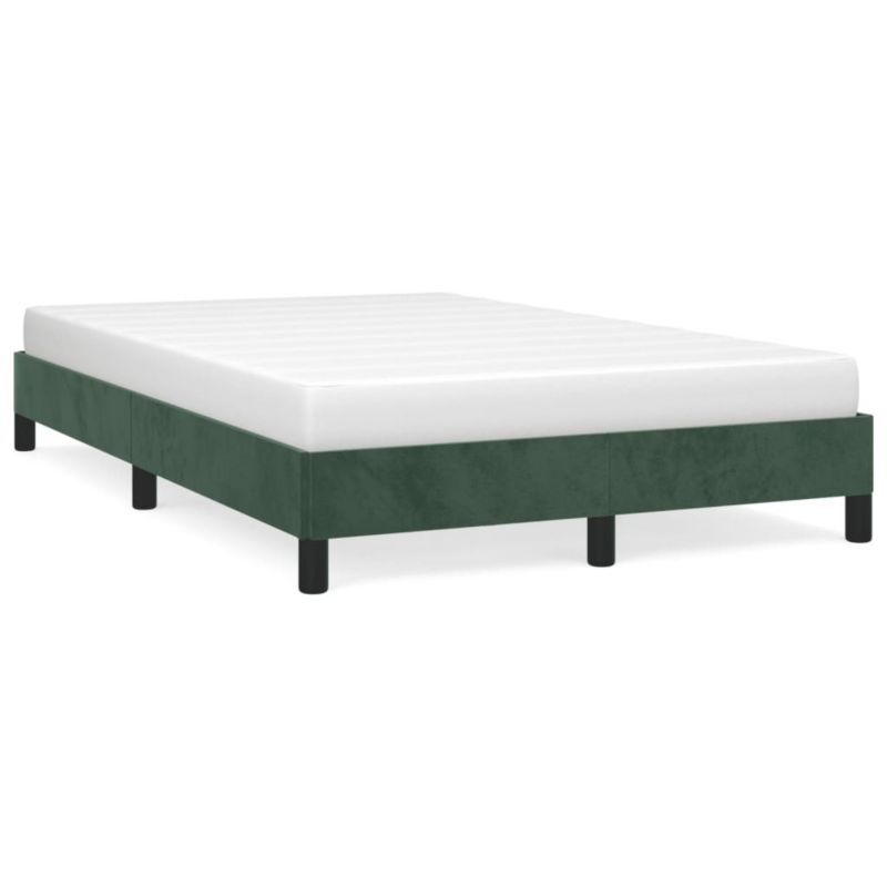 Łóżko tapicerowane WaszeMeble 120x200 cm ciemnozielone WM-346967 1 szt.