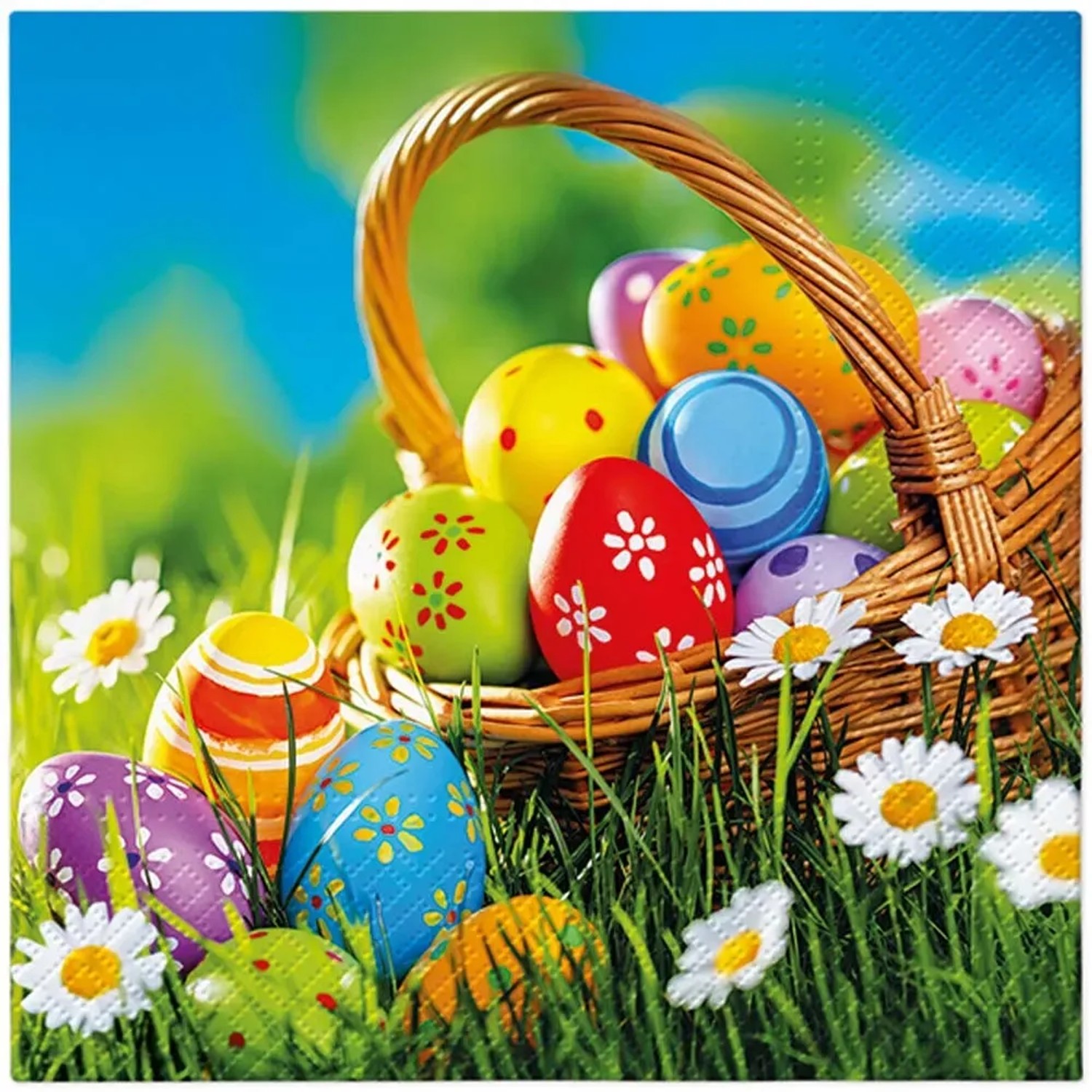 Serwetki Easter Picnic - 33 x 33 cm