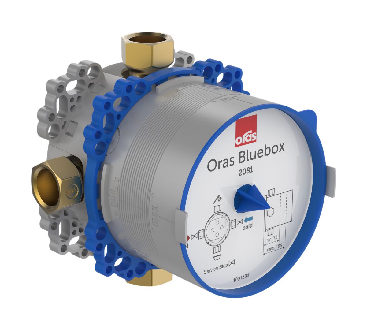 Oras Bluebox korpus podtynkowy 3/4" do baterii 2081