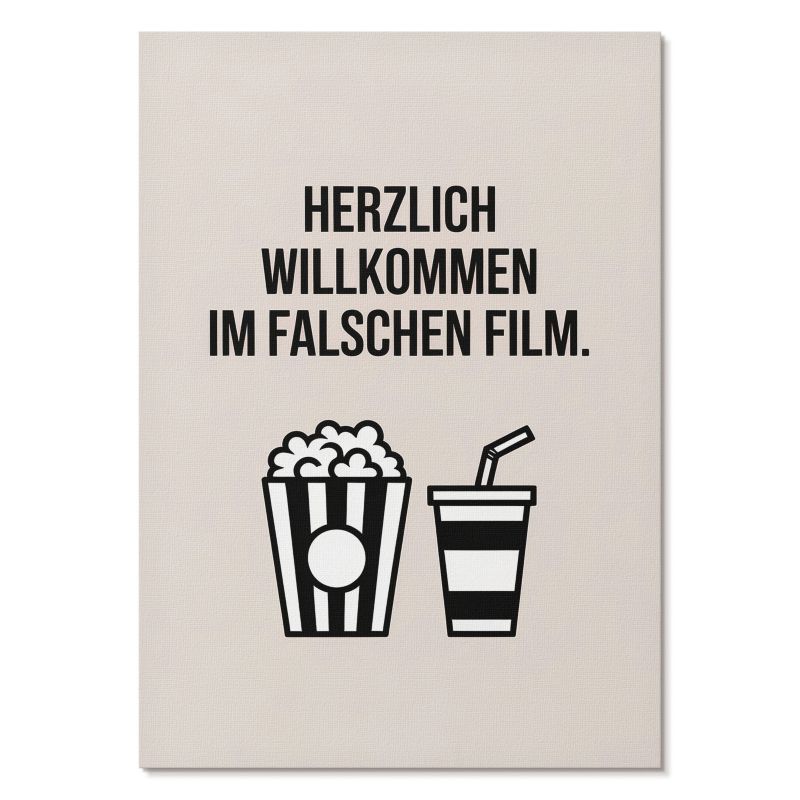 Plakat na Ścianę Tulup 29,7x42 cm (A3) Kinowy humor Do biura, salonu, 1 szt.