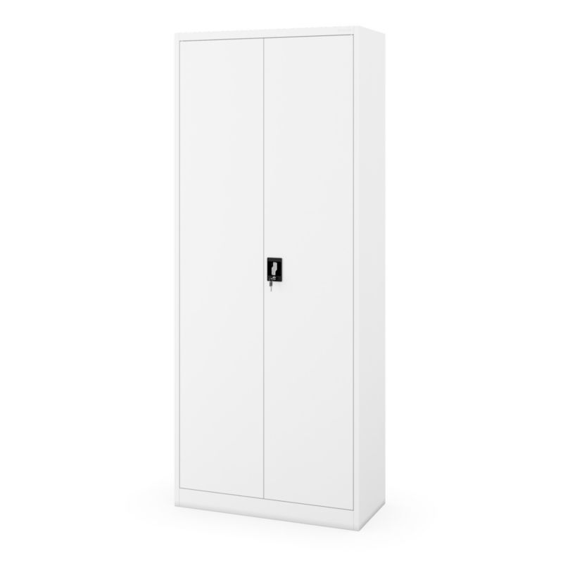 Szafa gospodarcza zamykana DAWID 220 H2200 900 x 2200 x 450 mm biała 1szt