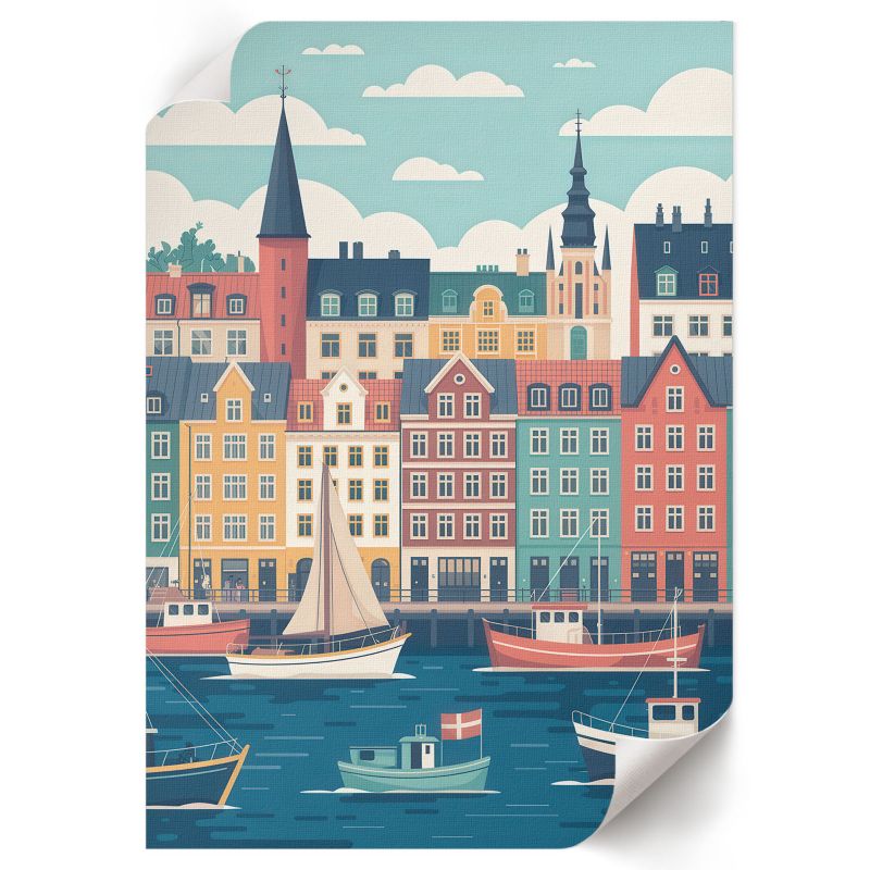 Plakat ArtPrintCave 42x59,5 cm Skandynawia urok Impuls 1 szt.