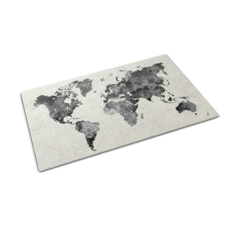 Wycieraczka wewnętrzna Tulup 150x100cm Mapa świata Antypoślizgowa 1 szt.