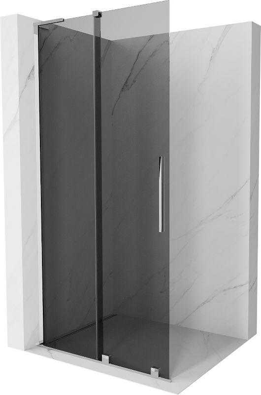 Ścianka prysznicowa rozsuwana Mexen Velar chrom grafit 120x200 cm 871-120-003-43-01 1 szt.