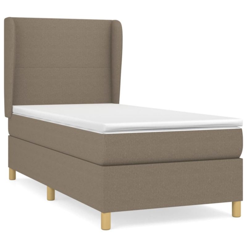 Łóżko kontynentalne WaszeMeble 90x190 Brązowe WM-3128329 1 szt.