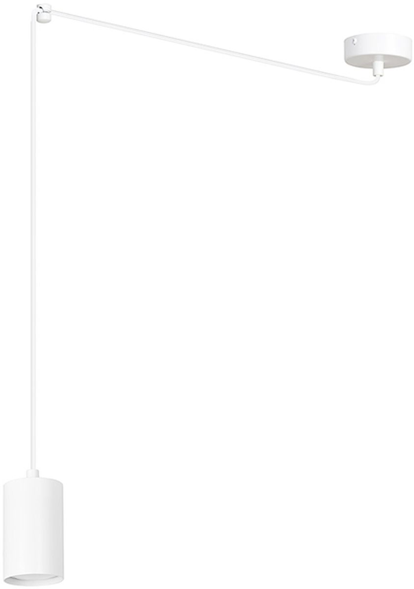 Darmowa Dostawa - Lampa wisząca 1x8 W biała Emibig Traker 5251