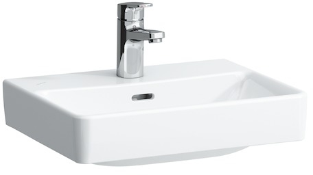 Darmowa Dostawa - Umywalka 45x34 cm prostokątna ścienna-meblowa biała Laufen Pro S H8159614001041