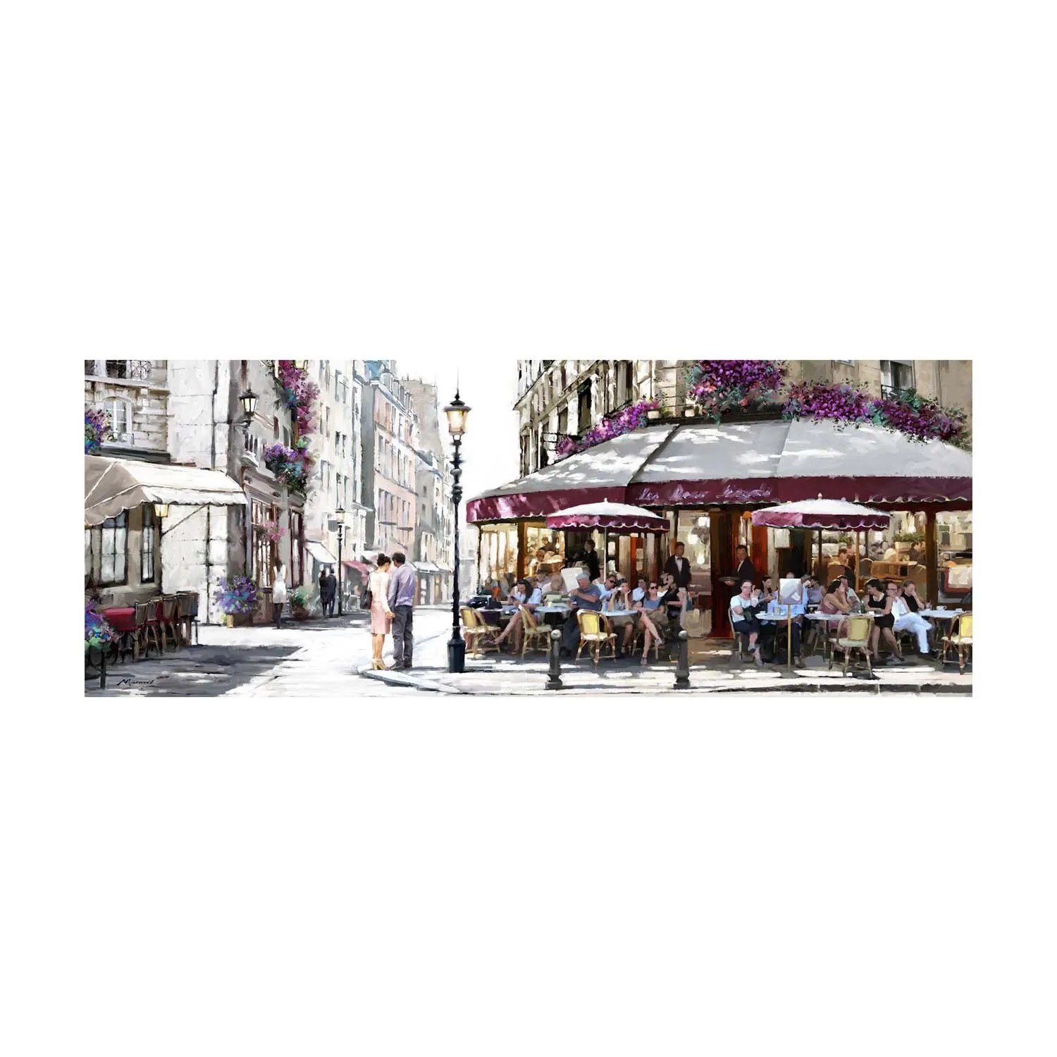 Obraz Canvas CAFE 140 cm x 45 cm