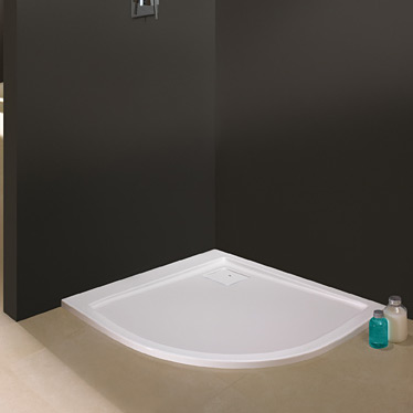 Sanplast Space Line brodzik 80x80 cm półokrągły BP/Space biały 615-110-0320-01-000