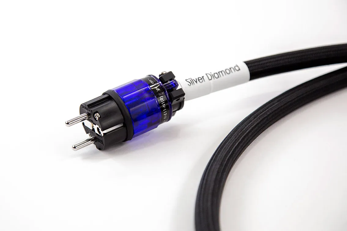 Tellurium q silver diamond power - kabel zasilający