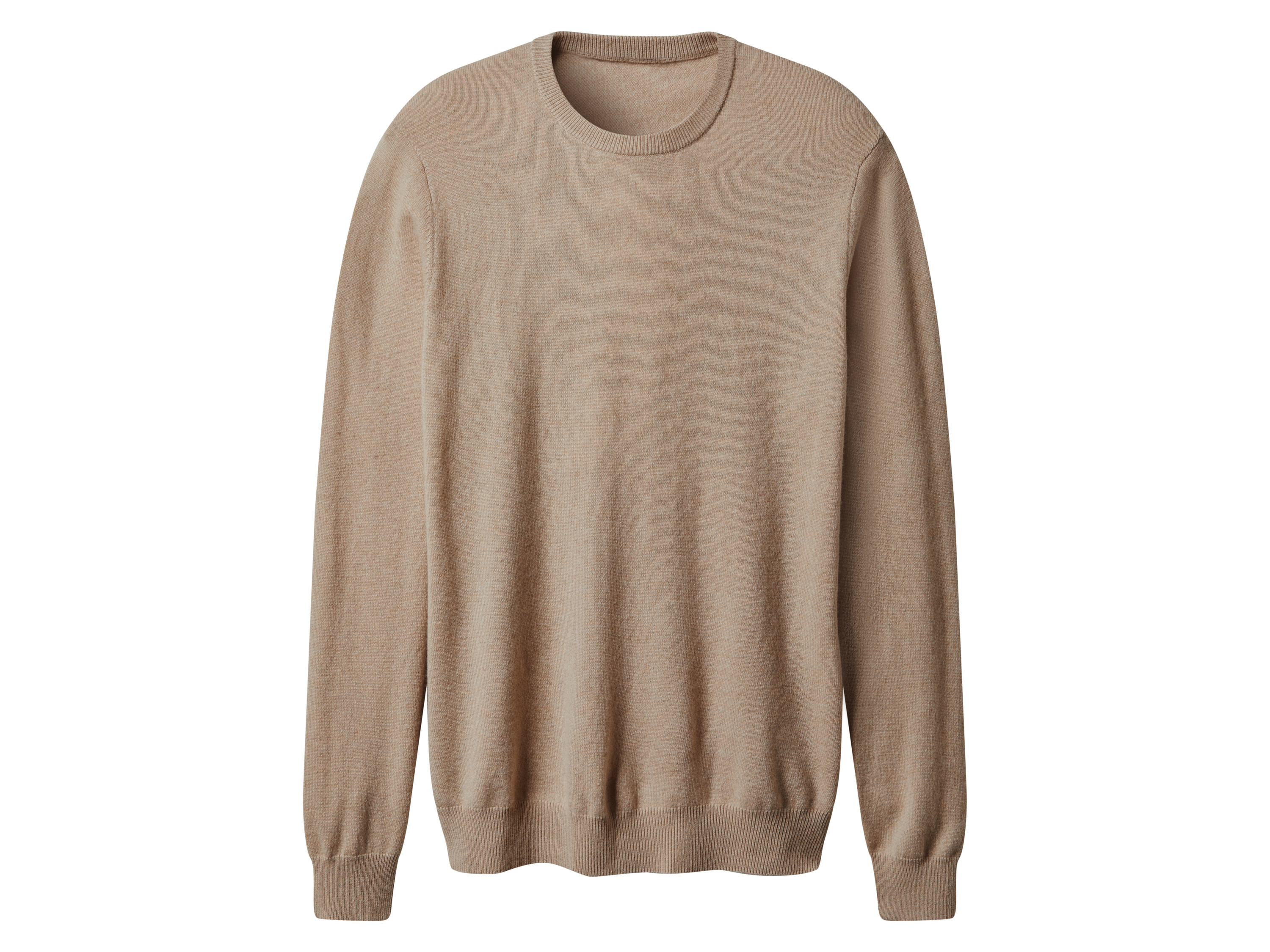 esmara Men Sweter męski z kaszmirem i wełną merino Beżowy, L 52/54