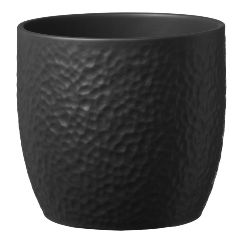 Osłonka doniczki Verve Boston antracyt 21 cm